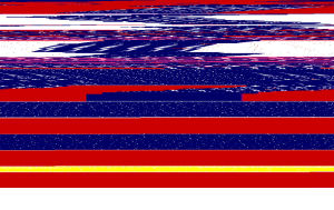 american flag,declan ackroyd,art,glitch,glitch art,flag,flashing,databending,corporate,performance art,capitalism,hex editor,red and blue,rick perry