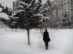 heart,love,winter,girl,snow