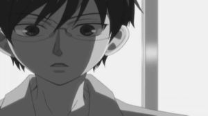 kyoya ootori,anime,black and white,angry,mad,frustrated,upset,hurt,anger,annoyed,ouran high school host club,pissed off,irritated,angery,kyoya senpai