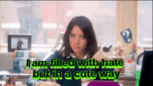 sassy,parks and recreation,aubrey plaza,april ludgate,sarcasm,sarcastic,attitude,i am filled with hate but in a cute way
