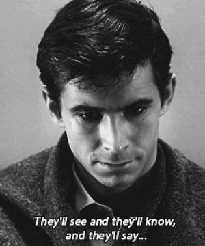 norman bates,psycho,movies,film,alfred hitchcock,anthony perkins
