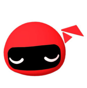 ninja,transparent,red,sleeping,sticker,mobilegame,aiko,meetaiko,watchful,video game