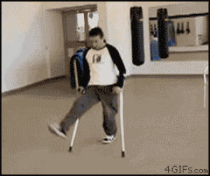 crutches,disabled,handicapped,routine,dancing,gymnast,handstand,acrobat,wc06
