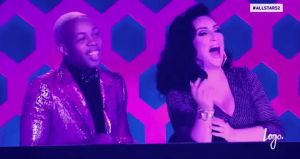 episode 1,excited,rupauls drag race,clapping,applause,clap,premiere,rupauls drag race all stars season 2,michelle visage,todrick hall