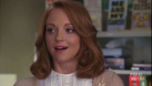 relieved,swooning,swoon,phew,emma pillsbury,glee,reactions,sigh,relief,dreamy,jayma mays,sweet relief
