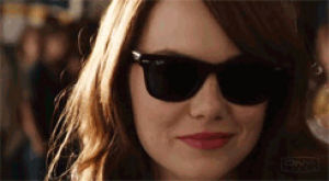 movies,sunglasses,deal with it,emma stone,easy a