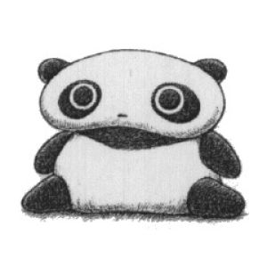 panda,funny,love,cute,black and white