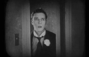 maudit,buster keaton,the haunted house,best facial expressions,buster is not amused