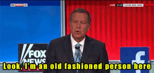 fox news,john kasich,gay marriage,old fashioned,gopdebate 2015