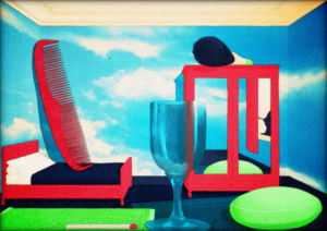 surreal,animation,art,loop,illustration,colors,bright,magritte