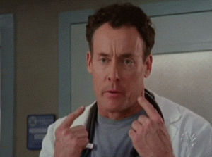 scrubs,reaction,dont care,dr cox,perry cox,whatever,idc,john c mcguinley