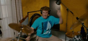 step brothers,stepbrothers,movie,funny,lol,will ferrell,drums,willferrell
