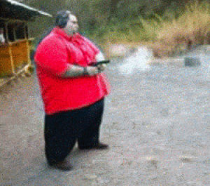 wtf,fat,obese,shooting,fat guy,obesity,tv,murica