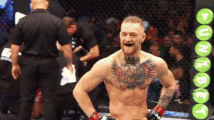 conor mcgregor,ufc,happy,swag,laughing,pointing,ufc 196,the notorious,sashay away,ufc 196