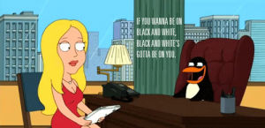 stewie,peter griffin,family guy,lois,funny,black and white,lmfao,lulz,hahaha,lawl,gifss,penguin publishing