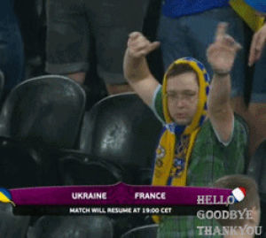 ukraine,crazy,france,dancing,soccer,fan,match