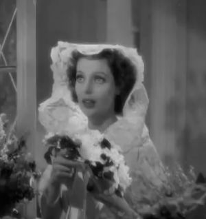 glamour,romance,1937,film,fashion,vintage,comedy,flowers,classic film,old hollywood,1930s,classic movies,classy,floral,classic hollywood,elegant,loretta young,old movies,vintage hollywood,classic comedy