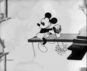 mickey mouse,saw,sawing,oh no,whoops,fail,mickey,oh crap