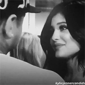 relationship,kylie jenner,tyga,love,beauty,kylie and tyga,black and white,goals