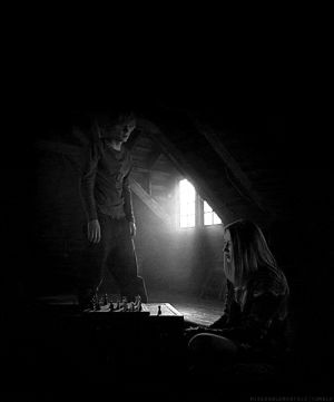 american horror story,relationship,chess,love,black and white,ahs,violet,tate