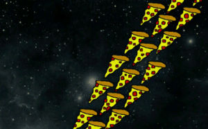 trippy,pizza,space,psychedelic,space pizza