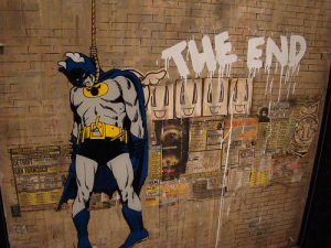 batman,comics,street art,comic books