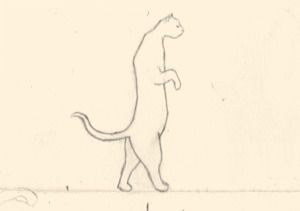 cat,illustration,creepy