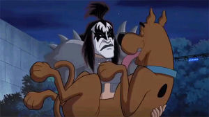 scooby doo,gene simmons,yahoo tv,scooby doo and kiss rock and roll mystery,kiss,sdcc