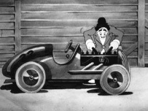 charlie chaplin,charles chaplin,laurel and hardy,looney tunes,charles laughton,1937,film,animation,vintage,clark gable,warner brothers,leslie howard,wc fields,frank tashlin,porkys road race