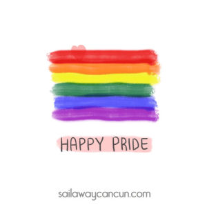 lgbt,happy,love,rainbow,pride,cancun,sailaway