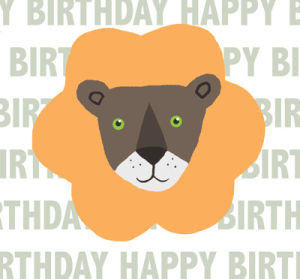 happy birthday,lion,colors,birthday,kids