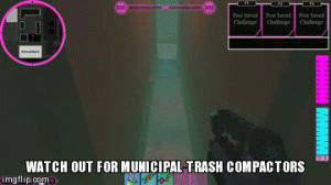 beach,video game,scifi,fps,arcturus proving grounds,trash compactor