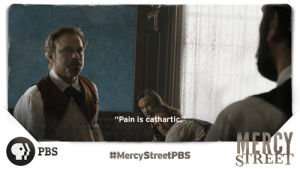 no pain no gain,angry,america,history,quote,pbs,annoyed,boss,pain,civil war,oh no,virginia,irritated,southern,josh radnor,mercy street,bossy,mercystreetpbs,alexandria,southern belle,feisty,norbert leo butz