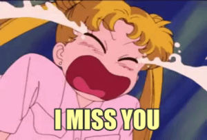 i miss you,miss you,sailor moon,miss