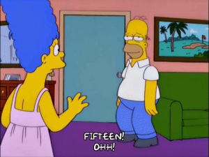 homer simpson,marge simpson,episode 19,season 11,drunk,11x19,moving arms,passing out