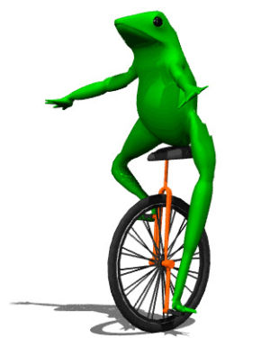 dat boi,frog,o shit whaddup,kelis,unicycle frog,unicycle,milkshakes,o shit waddup,frog meme