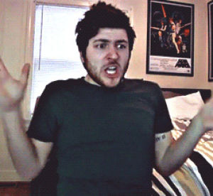 shocked,tv,scared,scream,shock,fear,screaming,yelling,yell,olan rogers,its happening