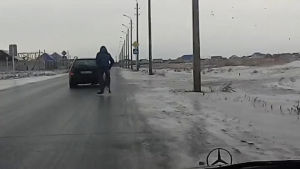 guy,ice,road