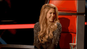 shakira,tv,television,nbc,we got 5 more weeks,the most excited,careful girl