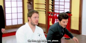 parks and recreation,ben wyatt,7x10,the johnny karate super awesome musical explosion show