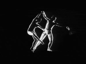 norman mclaren,art,dancing,black and white,vintage,1960s