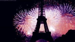 night,new years eve,eiffel tower,city,french,fireworks,paris,france,nye,niggas in paris,beautiful view,beautiful city,nye2014