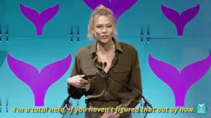 karlie kloss,shorty awards 2017,im a total nerd,if you havent figured that out by now