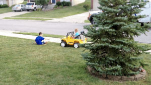 run over,fail,child,afv,americas funniest home videos,toy car