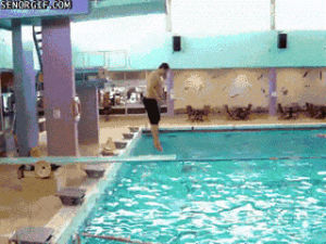 fail,diving board,sports,fall,pool,ouch