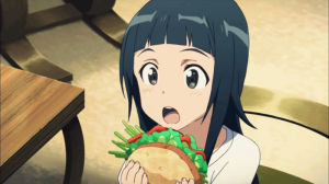 eating,hungry,anime