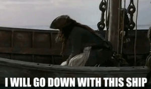 pirates of the caribbean,water,johnny depp,ship,pirate