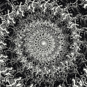 spinning,complexity,hypnotic,zoetrope,vortex,black and white,animation,drawing,artist