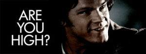 supernatural,confused,funny,high,are you high
