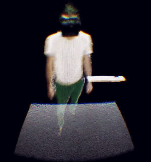 virtual reality,vr,presentation,oculus rift,art,3d,space,time,tech,mirror,experience,kinect